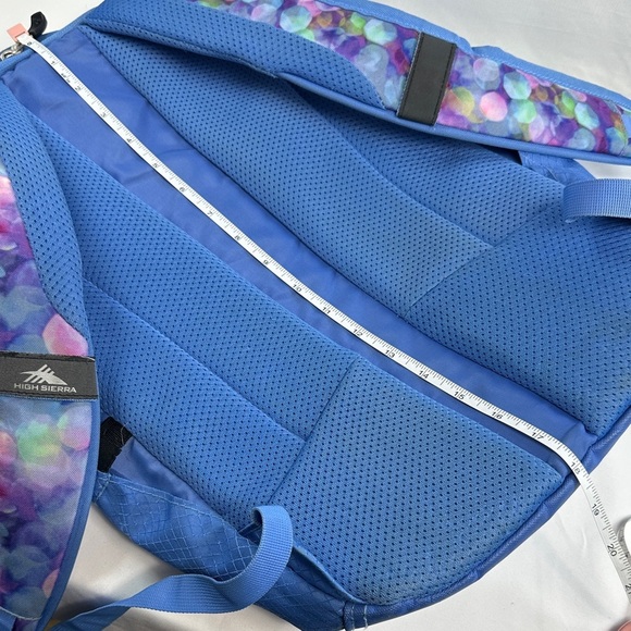 High Sierra Multicolor Backpack with Blue Accents - Picture 11 of 16